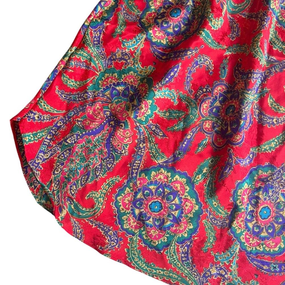 Vintage 90s Morgan Taylor Intimates and Sleepwear floral print nightgown size L - Picture 3 of 10